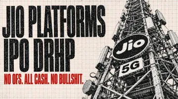 Jio Platforms IPO DRHP deep-dive analysis with India network visualization and financial charts