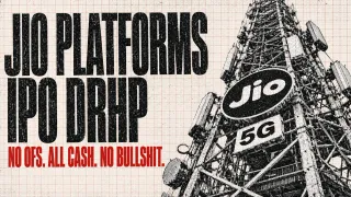Jio Platforms IPO DRHP deep-dive analysis with India network visualization and financial charts